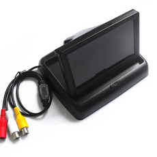 TFT LCD 자동차 후면보기 반전 컬러 카메라 모니터 DVD VCR CCTV 4.3