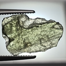 운석 METEORITE 몰다바이트 MOLDAVITE 충격암 2.55ct 체코 2ct9