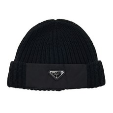 프라다 [명품]페드로 삼각로고 울 비니 UMD446 1WTO F0002 1WT OF000201