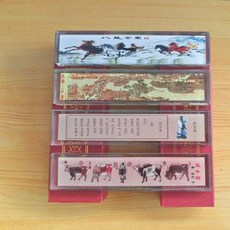 유리 서진 원형 막대 진척 수정유리 청명상하도란정서진지압척문방사우선물을 친구에게, 01 오우도(개당 가격)