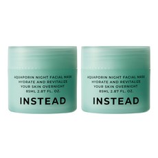 인스테드 아쿠아포린 나이트 페이셜 마스크, 2개, 85ml