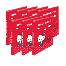 드림산업 헬로키티 클리어화일 A4 40매, 레드키티, 45개