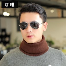 남성 넥워머 커버 목 보호 겨울 보온 방한 목토시 남자 니트 털실 스카프 캐시미어 풀오버 후드 스웨터 넥케이프 페이크카라