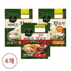 CJ제일제당 [CJ]비비고 왕교자 1.05kg X 2봉 + 김치왕교자 420g X 2봉, 단일옵션