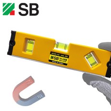 SB 에스비 국산 미니수평 자석 포켓 레벨 수평계 수평대 MML-150, 1개