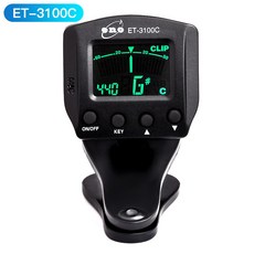 호른 .Wessex튜너 관악 튜닝기 색소폰 스몰 플루트 프, T02-ET-3100C