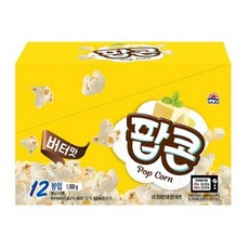 사조 전자레인지용 팝콘 버터맛, 90g, 48봉