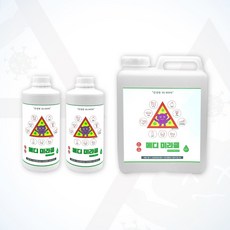 메디미라클 살균소독제 1L x 2개 4L x 1개 세트 HOCL 탈취 소독수 방역 무알콜 말통, 메디미라클 1L 2개 + 4L 1개