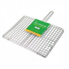 바베큐 스텐 사각석쇠 중 업소화로 감성캠핑 구이판, 1개
