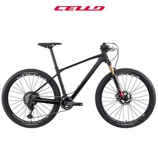 2023 첼로 크로노 90 27.5인치 카본MTB자전거, 다크 실버 (무광) / 블랙 (유광), 14인치