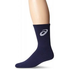 ASICS 팀 크루 양말 네이비 라지, 단일옵션
