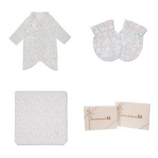 가든플라워배내가운손싸개