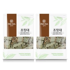 인차 국내산 조릿대 산죽엽 잎 차 담죽엽 조리대, 300g, 2개