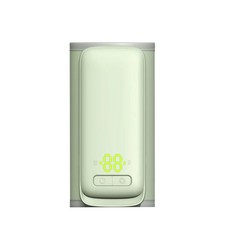 젖병 따뜻하게 우유 난방 키퍼 야간 조명 기능 젖병 절연 커버 간호 조절 가능, 13.7cmx5.8cm, 녹색, 방수 원단