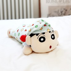 짱구 파자마 바디 모찌 쿠션 인형 30cm, 혼합, 1개