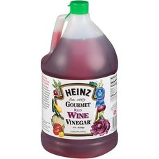 하인즈 고메 레드 와인 식초 3.785L x 4팩 헤인즈 비니거 Heinz Gourmet Red Wine Vinegar, 4개