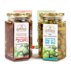 홍쌍리매실 고추장장아찌220g+매실절임...