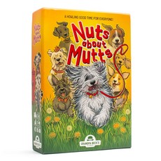 Grandpa Beck's Games Nuts About Mutts - Family-Friendly Hand-Elimination Card Game - for Kids Teen, and Adults - from The Creator, 1개