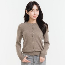 GOBI 고비 캐시미어 오가닉 크루넥 가디건 몽골캐시미어100% 가을 트렌디 코디
