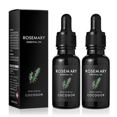 코코도르 비건 아로마 에센셜오일, Rosemary 로즈마리, 20ml, 2개