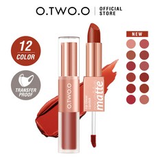 O.TWO.O 더블 헤드 립스틱 6.5g, #06 베리, 1개