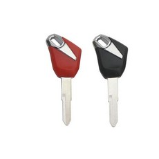 가와사키 버시스 650 KLR A W Z750 Z1000 Z800 ER-6N ER6F ZX-6R 키 바이크 교체 키, 01 right-red, 1개