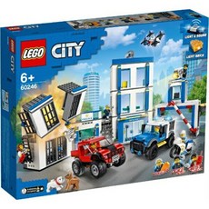 레고 LEGO CITY 60246시티 폴리스 테이션