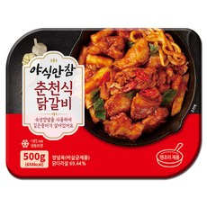 야식만참 춘천식 닭갈비, 1개, 500g