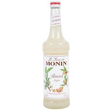 Monin Almond Syrup 750 ml (25.4oz) 모닌 아몬드 시럽 750ml(25.4oz), 1개, 750ml