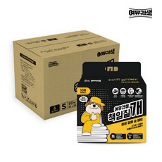  [여유견생] 책임질개 배변패드 40*50cm 1BOX (6개 300매) 발도장방지 냄새잡는 강력흡수 배변패드, 1박스 