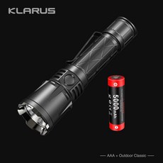 고출력 LED 초강력 손전등 Klarus-XT21X 프로 충전식 4400LM 21700 캠핑을 위한 익스트림 출력 전술적 플래시라이트 토치 라이터 신제품, 단일옵션, 한개옵션0