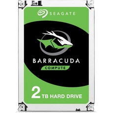 하드디스크 데스크탑용 추가 하드 내장 HDP데스크탑 Seagate Barracuda 3.5 2TB SATA III ST2000DM008 - 시게이트바라쿠다