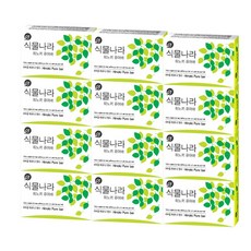 식물나라 히노끼 퓨어바 목욕비누, 100g, 12개