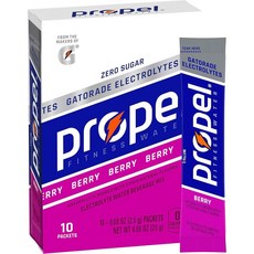 프로펠 파우더 패킷 베리 일렉트럴랏스, 2.5g, 6개, 10개입