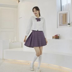 교복몰 (대여) 퍼플 일본여고생 세라복 (긴팔)졸업사