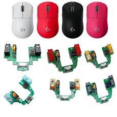 로지텍 지슈라1-G PRO X 슈퍼라이트1 마우스 클릭 스위치 부품 납땜X 옴론 OMRON 핫스왑 교체방식 더블클릭 수리 닛산 kailh OMRON, 지슈라1-카일-레드GM-6.0