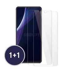 [1+1] 9H 평면 강화유리 액정보호필름 갤럭시 S24/S23/S22/S21/S20/S10 시리즈, 2개입