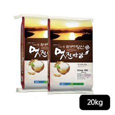 23년 햅쌀 멋진밥상 흥양농협 쌀 10kg+10kg, 단일옵션