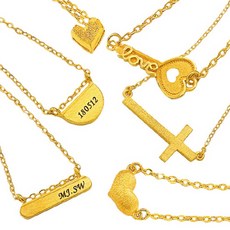 열쇠순금목걸이