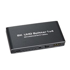 Coms HDMI 분배기 1x4 8K EDID 스위치 OU080, 1개, 1개