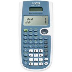 TEXTI30XSMV - 텍사스 계기판 TI30XS 멀티뷰 과학 계산기, 단일옵션