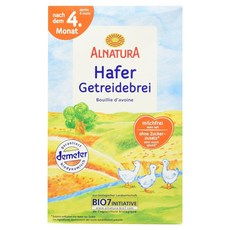 Alnatura 귀리 죽 6개 팩 250g X6팩 독일산