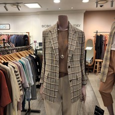 BCBG [올앤선드리] 아네티CHECK JK _ A2M4J133