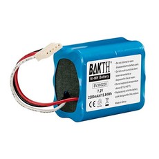 BAKTH Real Capacity 2200mAh 7.2V NiMH 교체용 배터리 iRobot Braava 380 380T 390T Mint 5200 5200B 5200C