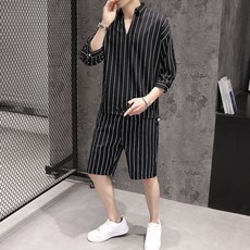 남자실크반바지