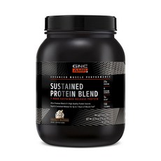 GNC 서스테인드 프로틴 블렌드 초콜릿 밀크셰이크 맛, 1개, 980g