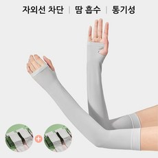 Sopterra 프리미엄 자외선 차단 아이스 쿨토시 2p x 2세트, 그레이*두 켤레, 1세트