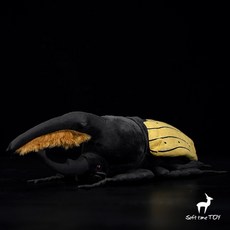 곤충 시리즈 헤라클레스 장수풍뎅이 진한 고퀄리티 커다란 빅사이즈 쿠션 솜털 인형 피규어