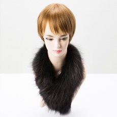 우리모피 이브의유혹 라쿤머플러 넥워머 목도리 모피 퍼 FUR