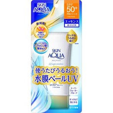SKIN AQUA 스킨 아쿠아 슈퍼 모이스처 에센스 80g [자외선 차단제 페이스·바디용 SPF50+ PA++++]